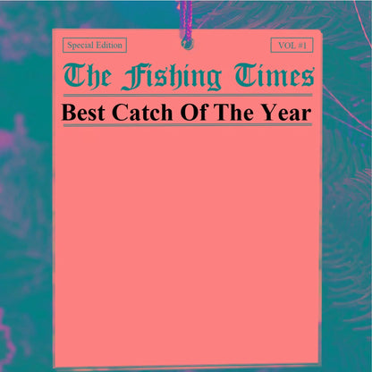 The Fishing Times – Best Catch of the Year – Personalized Acrylic Photo Ornament, Gift for Couples & Families  Ezcustomize