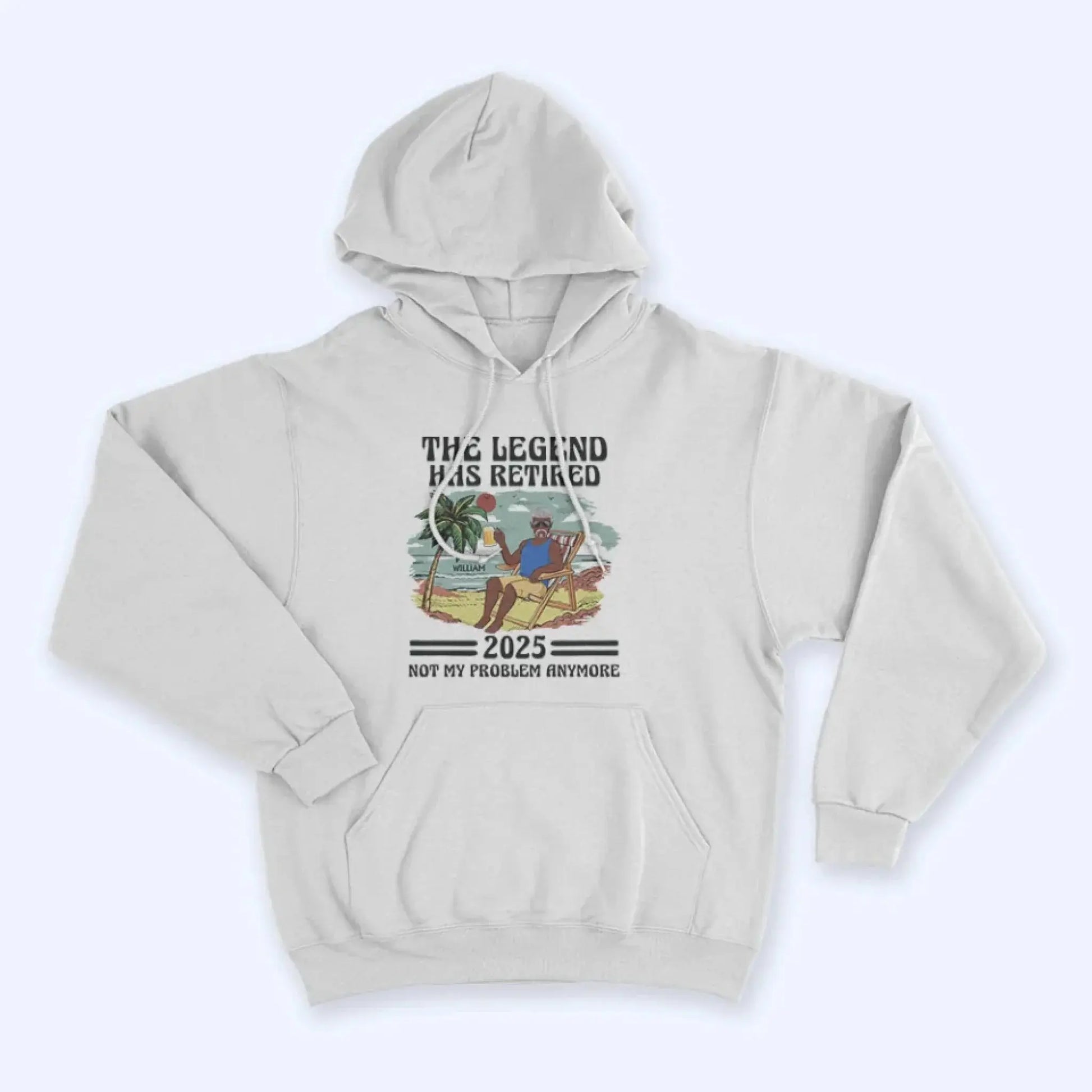 The Legend Has Retired - Personalized Retirement T-Shirt for Beach Lovers, Dad, Mom, Grandpa, Grandma - Custom Retirement Gift  Ezcustomize