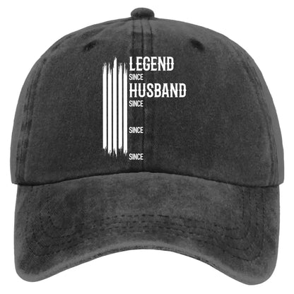 The Original Legend – Personalized Custom Vintage Washed Denim Cap Hat – Classic Father’s Day, Birthday & Christmas Gift for Him  Ezcustomize