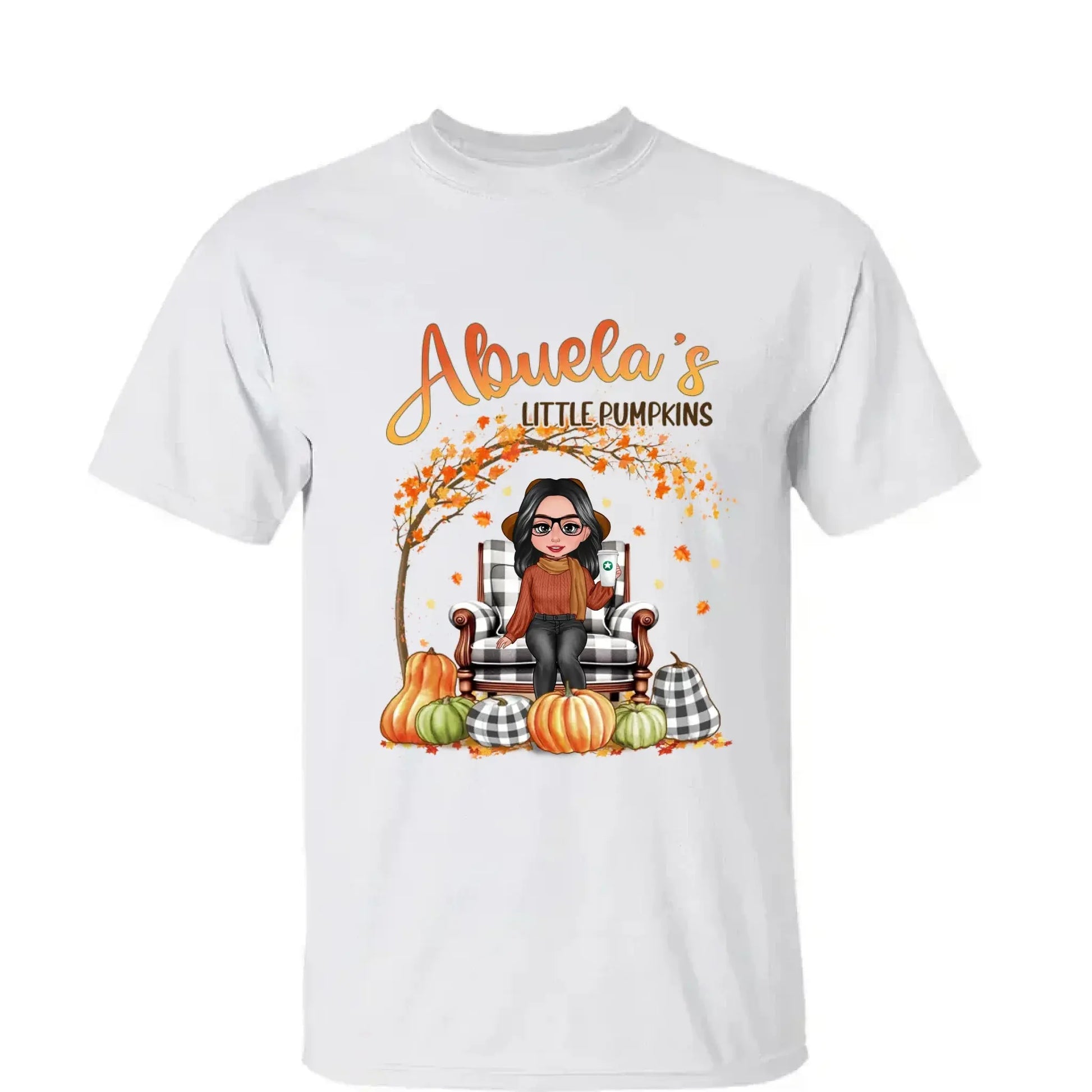 The Perfect Grandma - Family Personalized Custom Unisex T-shirt, Hoodie, Sweatshirt - Autumn Fall Gift For Grandma  Ezcustomize