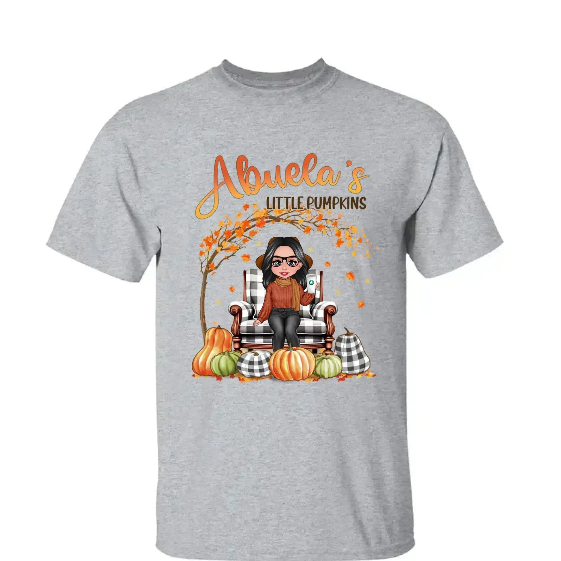 The Perfect Grandma - Family Personalized Custom Unisex T-shirt, Hoodie, Sweatshirt - Autumn Fall Gift For Grandma  Ezcustomize