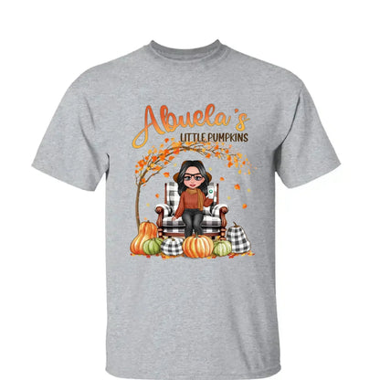 The Perfect Grandma - Family Personalized Custom Unisex T-shirt, Hoodie, Sweatshirt - Autumn Fall Gift For Grandma  Ezcustomize