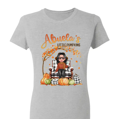The Perfect Grandma - Family Personalized Custom Unisex T-shirt, Hoodie, Sweatshirt - Autumn Fall Gift For Grandma  Ezcustomize