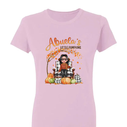 The Perfect Grandma - Family Personalized Custom Unisex T-shirt, Hoodie, Sweatshirt - Autumn Fall Gift For Grandma  Ezcustomize