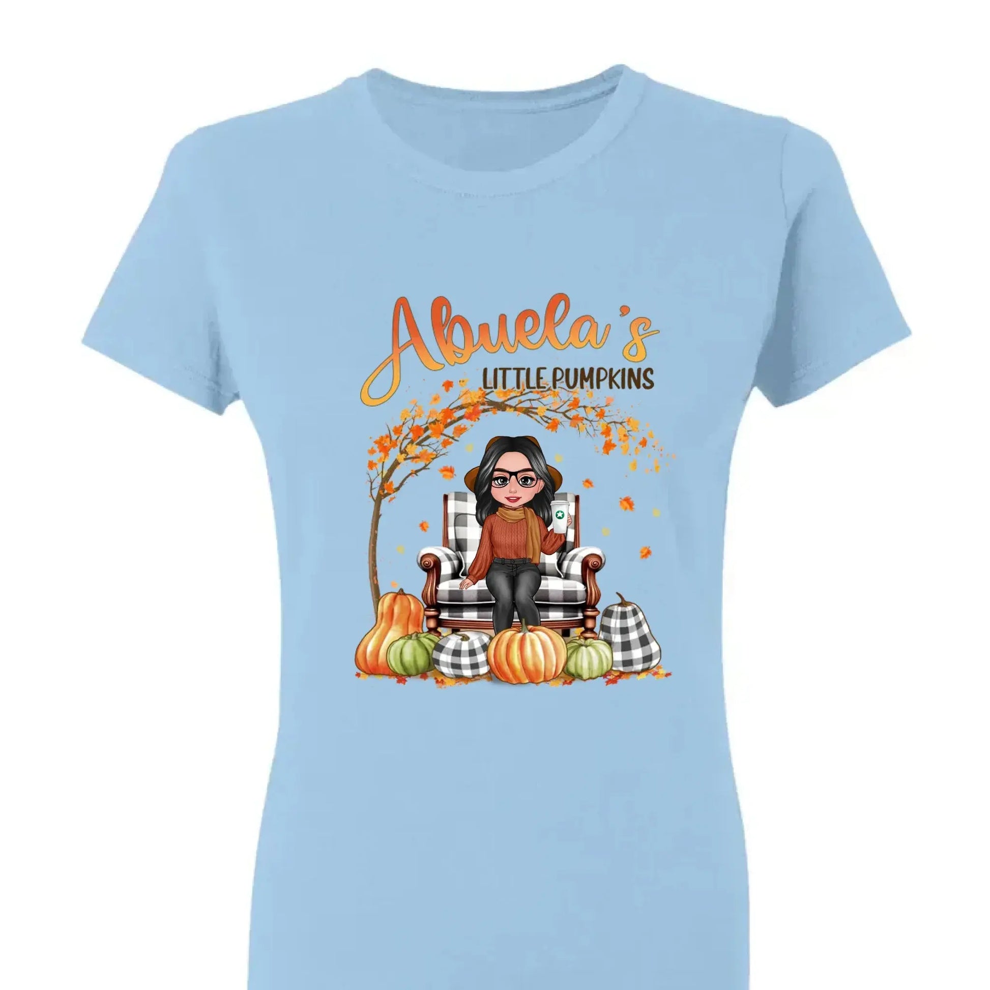 The Perfect Grandma - Family Personalized Custom Unisex T-shirt, Hoodie, Sweatshirt - Autumn Fall Gift For Grandma  Ezcustomize