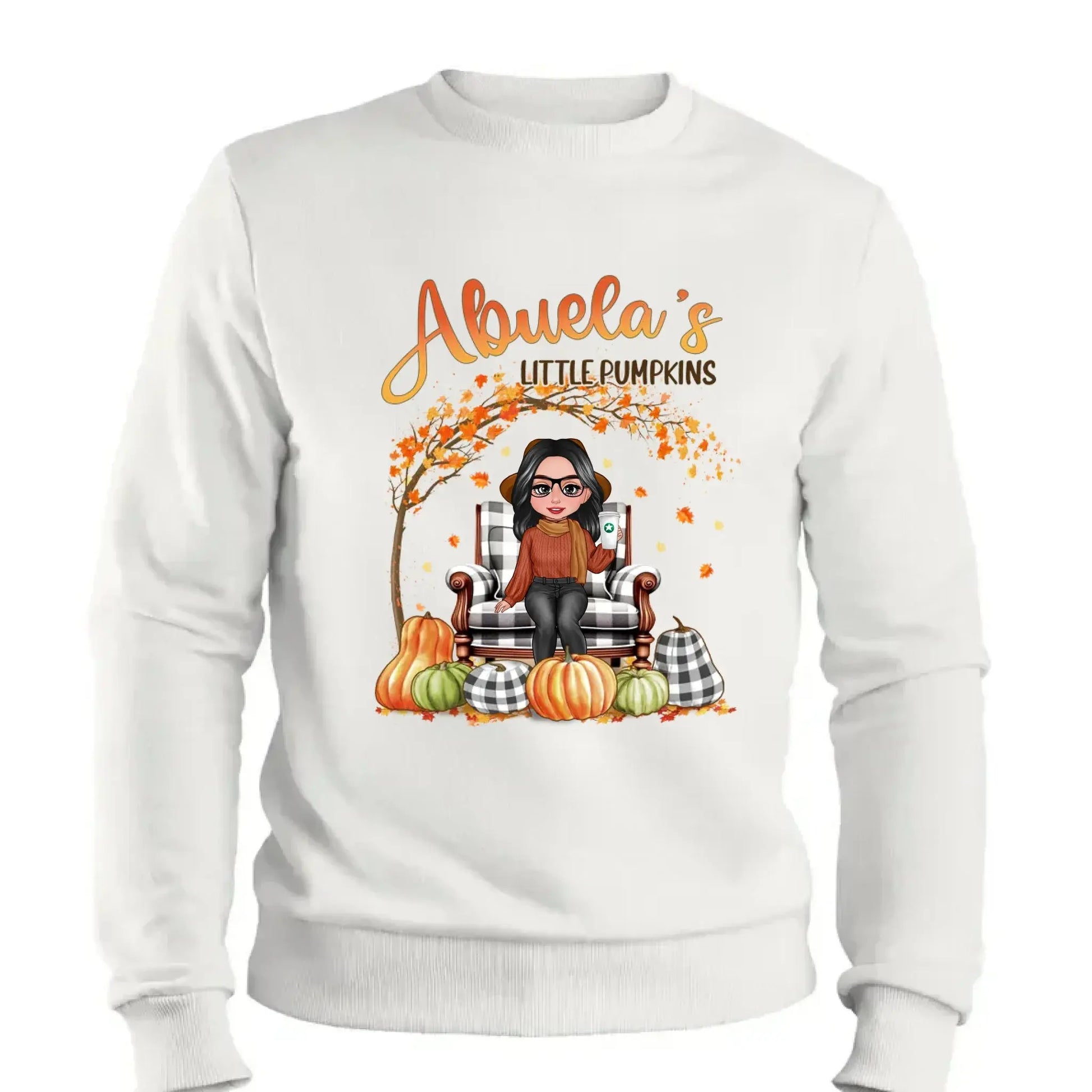 The Perfect Grandma - Family Personalized Custom Unisex T-shirt, Hoodie, Sweatshirt - Autumn Fall Gift For Grandma  Ezcustomize