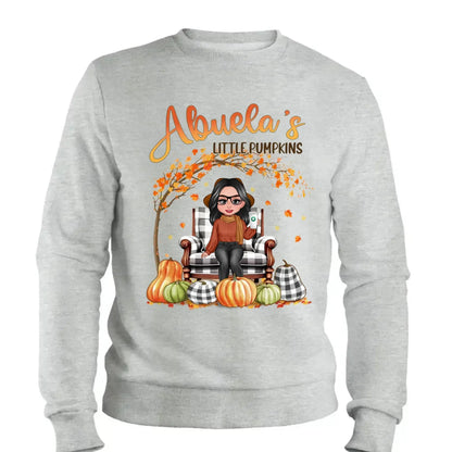 The Perfect Grandma - Family Personalized Custom Unisex T-shirt, Hoodie, Sweatshirt - Autumn Fall Gift For Grandma  Ezcustomize