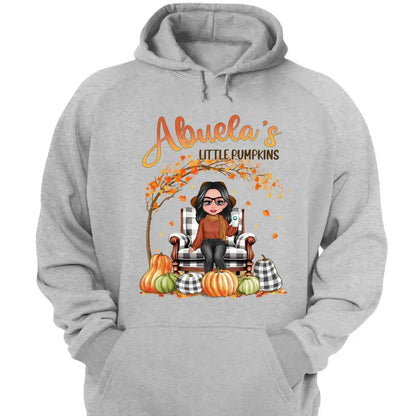 The Perfect Grandma - Family Personalized Custom Unisex T-shirt, Hoodie, Sweatshirt - Autumn Fall Gift For Grandma  Ezcustomize