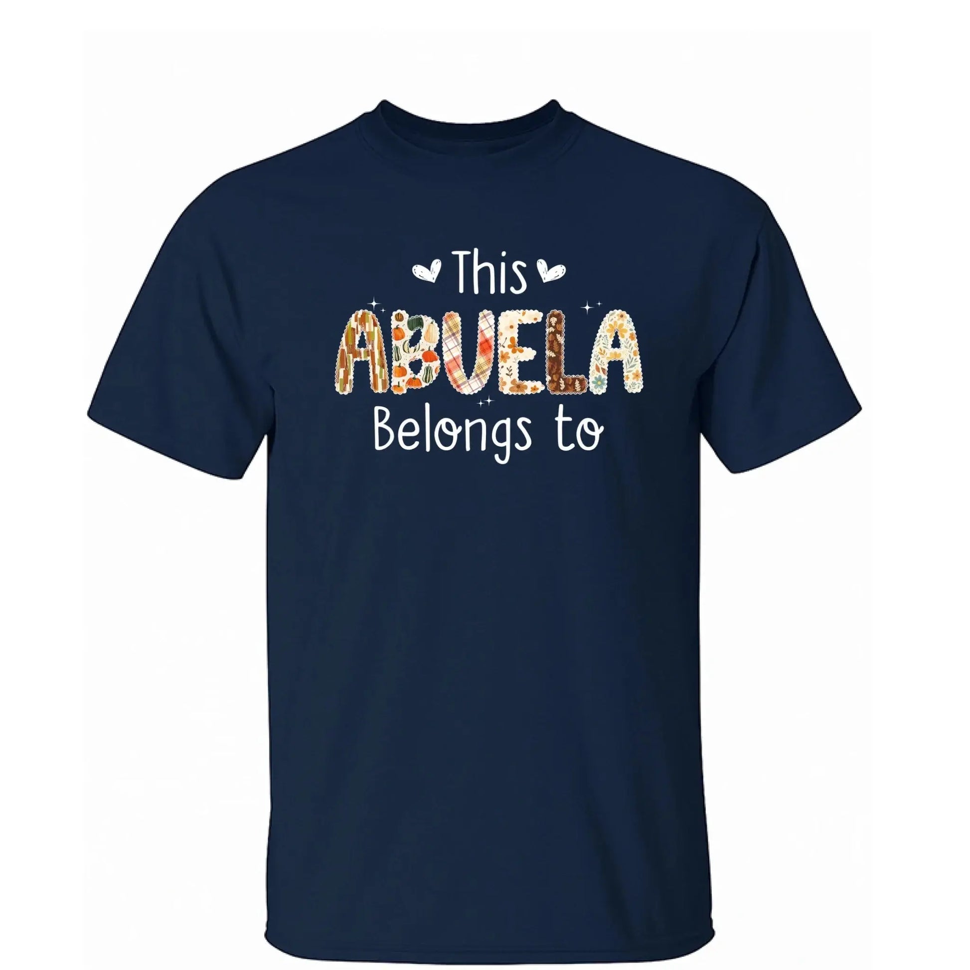 This Grandma Belongs To – Personalized Autumn Pattern Shirt – Custom Fall Season Outfit & Heartwarming Gift for Grandma, Nana, or Mimi  Ezcustomize