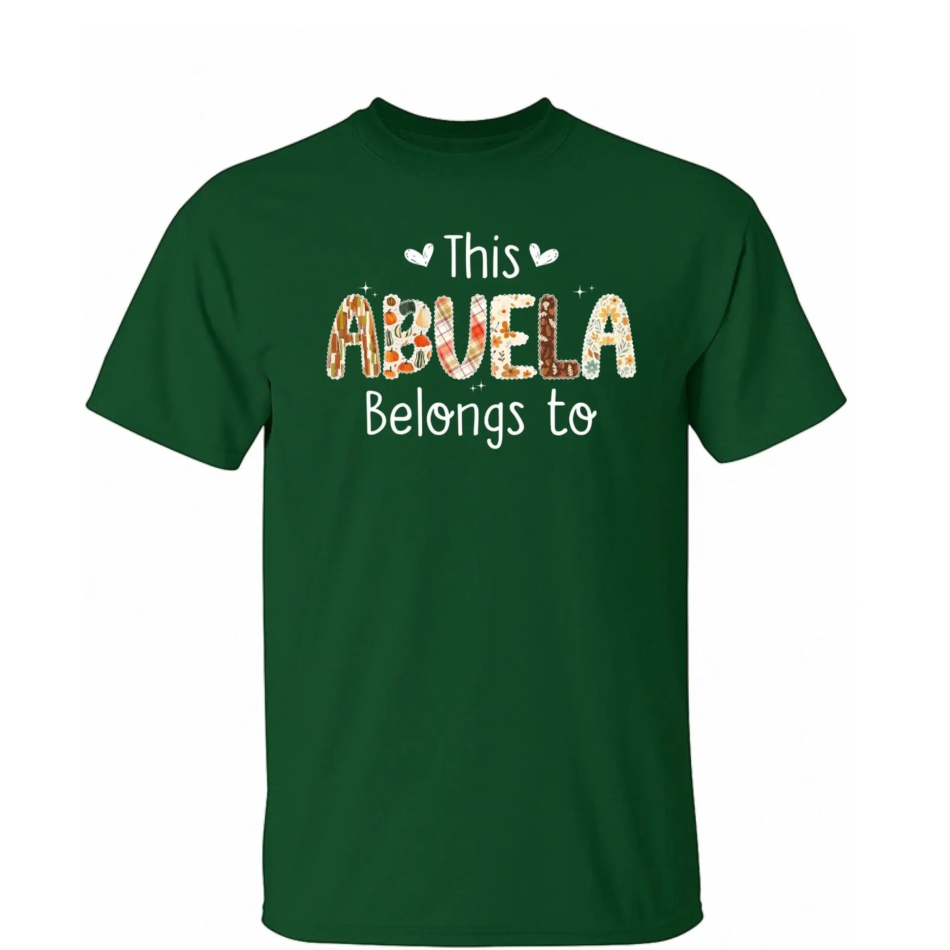 This Grandma Belongs To – Personalized Autumn Pattern Shirt – Custom Fall Season Outfit & Heartwarming Gift for Grandma, Nana, or Mimi  Ezcustomize