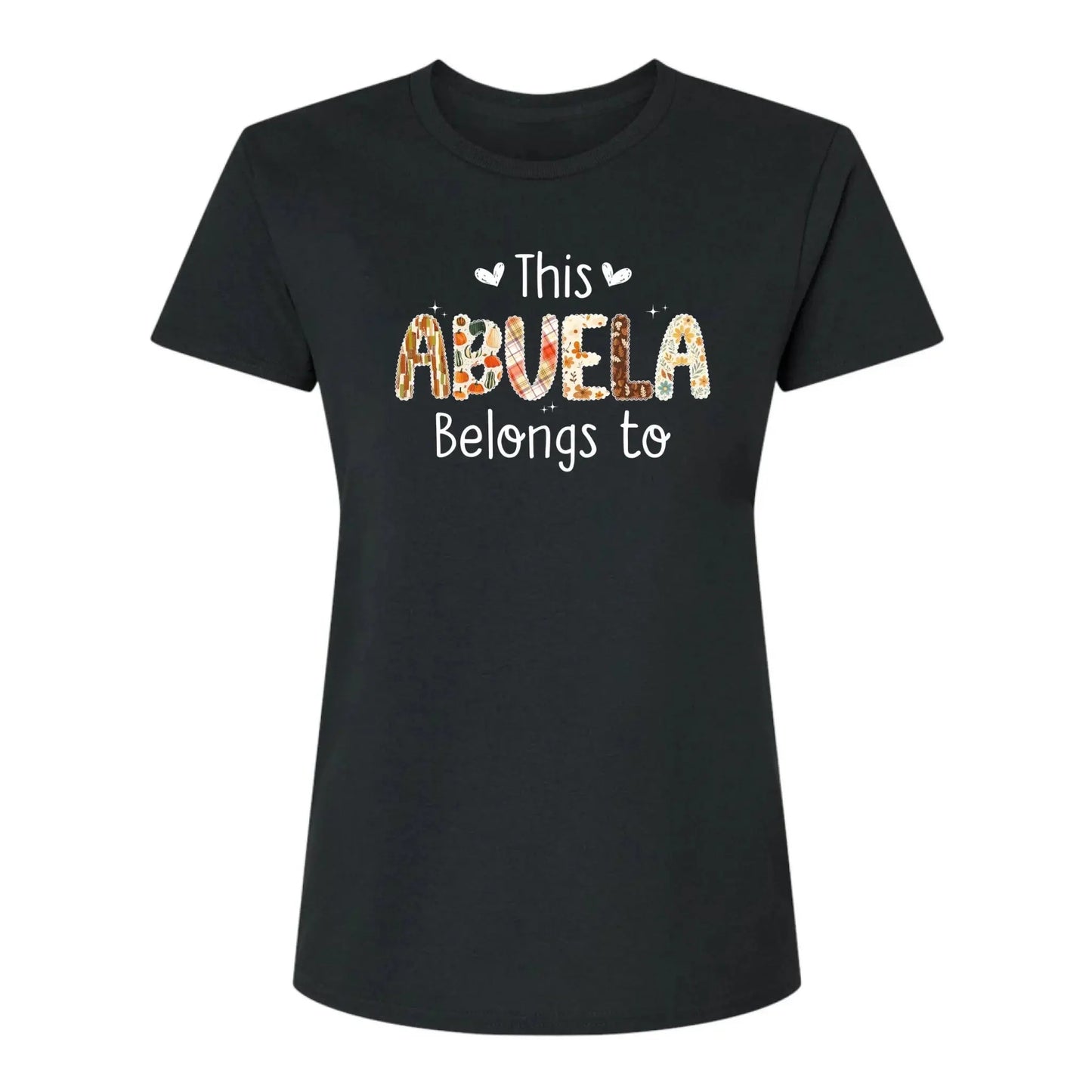 This Grandma Belongs To – Personalized Autumn Pattern Shirt – Custom Fall Season Outfit & Heartwarming Gift for Grandma, Nana, or Mimi  Ezcustomize