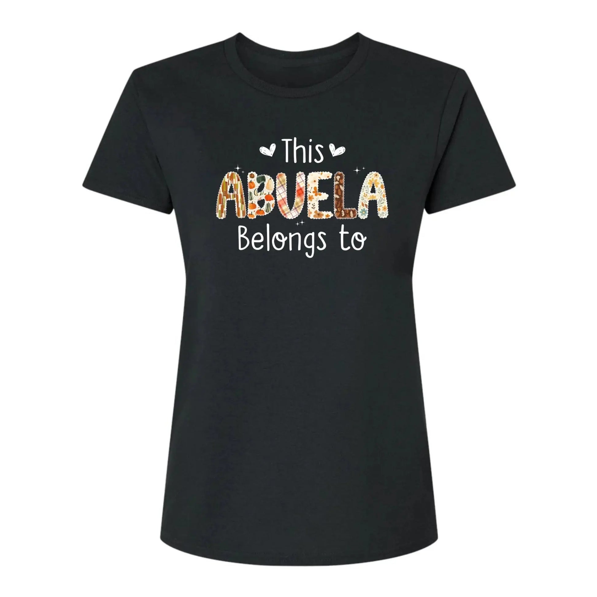 This Grandma Belongs To – Personalized Autumn Pattern Shirt – Custom Fall Season Outfit & Heartwarming Gift for Grandma, Nana, or Mimi  Ezcustomize