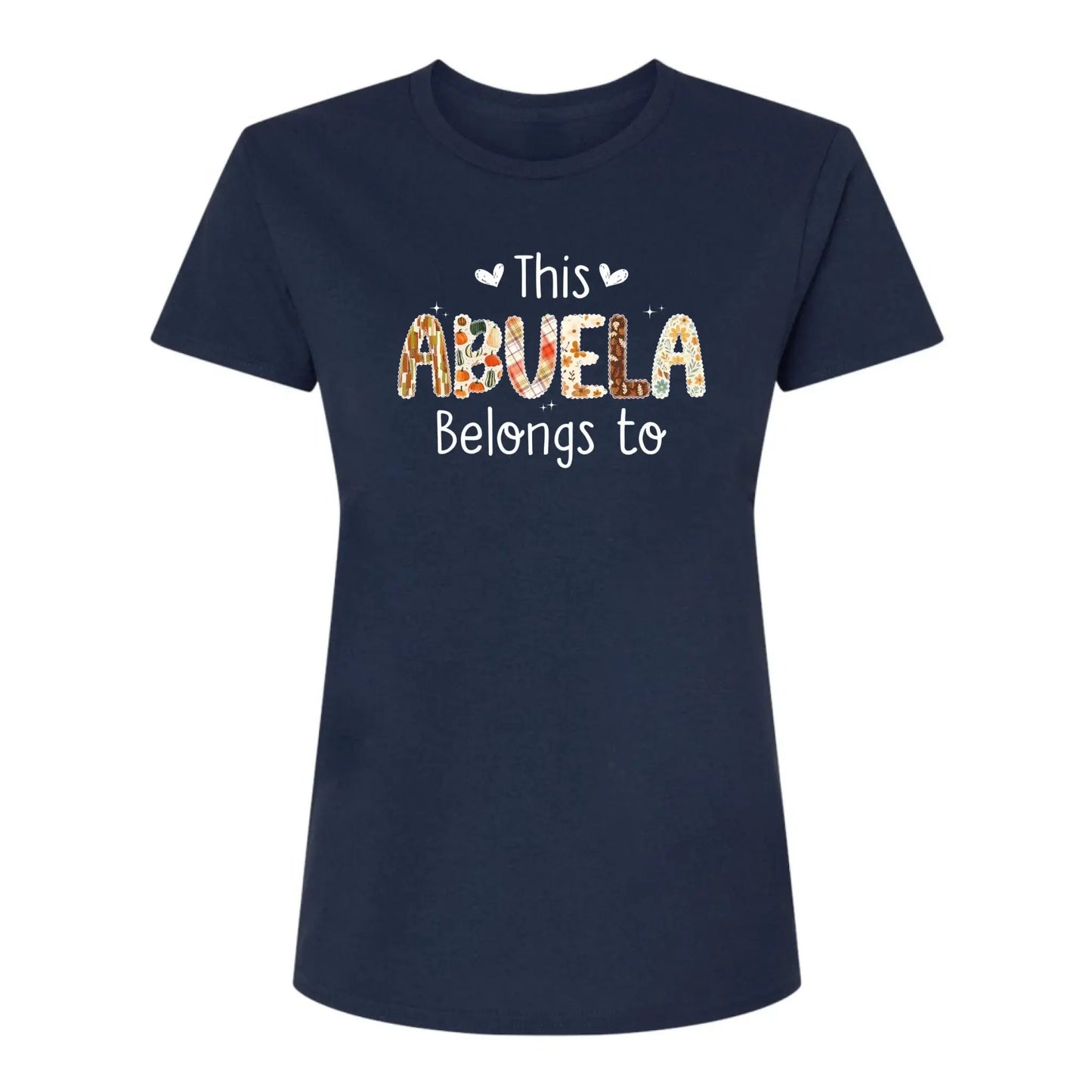 This Grandma Belongs To – Personalized Autumn Pattern Shirt – Custom Fall Season Outfit & Heartwarming Gift for Grandma, Nana, or Mimi  Ezcustomize