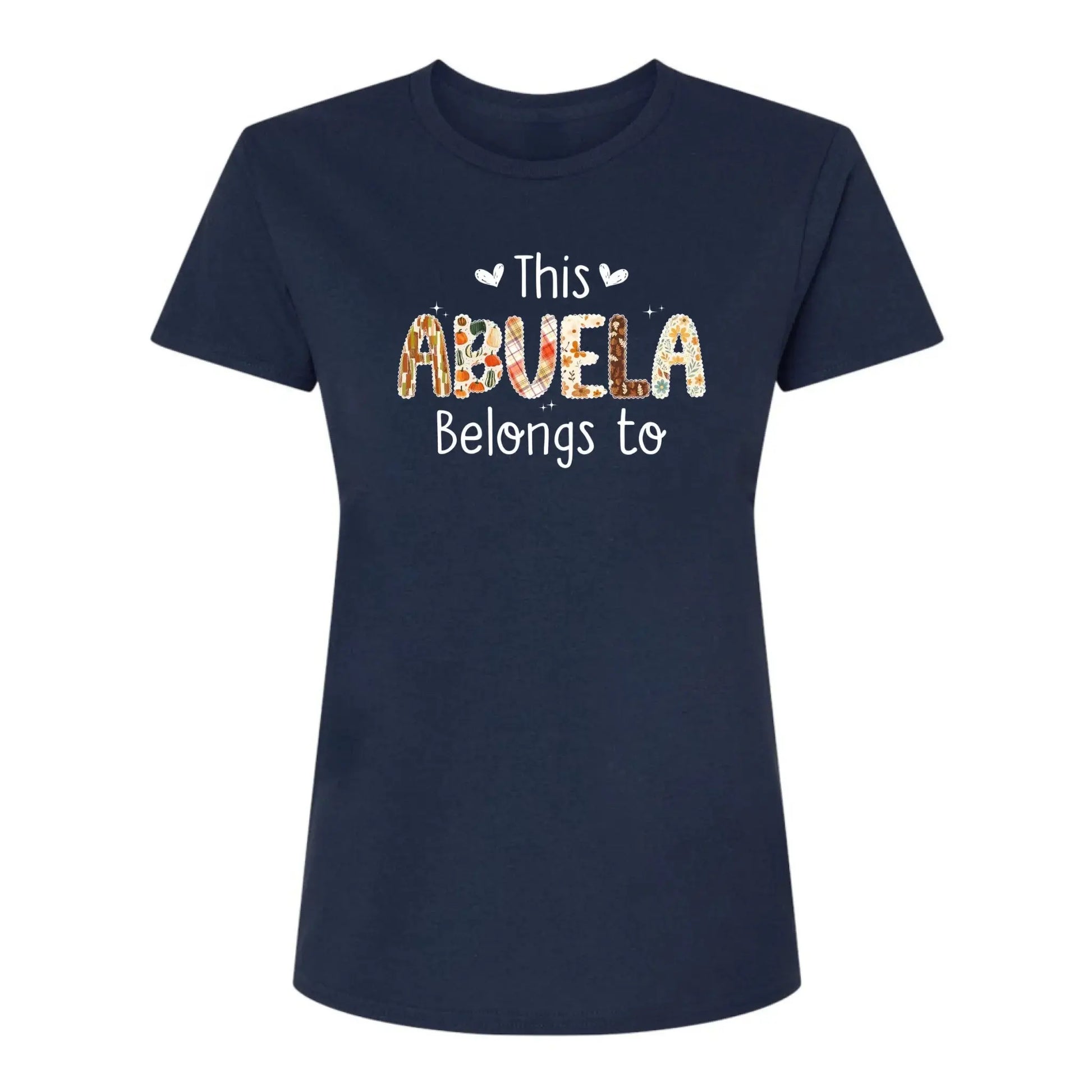 This Grandma Belongs To – Personalized Autumn Pattern Shirt – Custom Fall Season Outfit & Heartwarming Gift for Grandma, Nana, or Mimi  Ezcustomize
