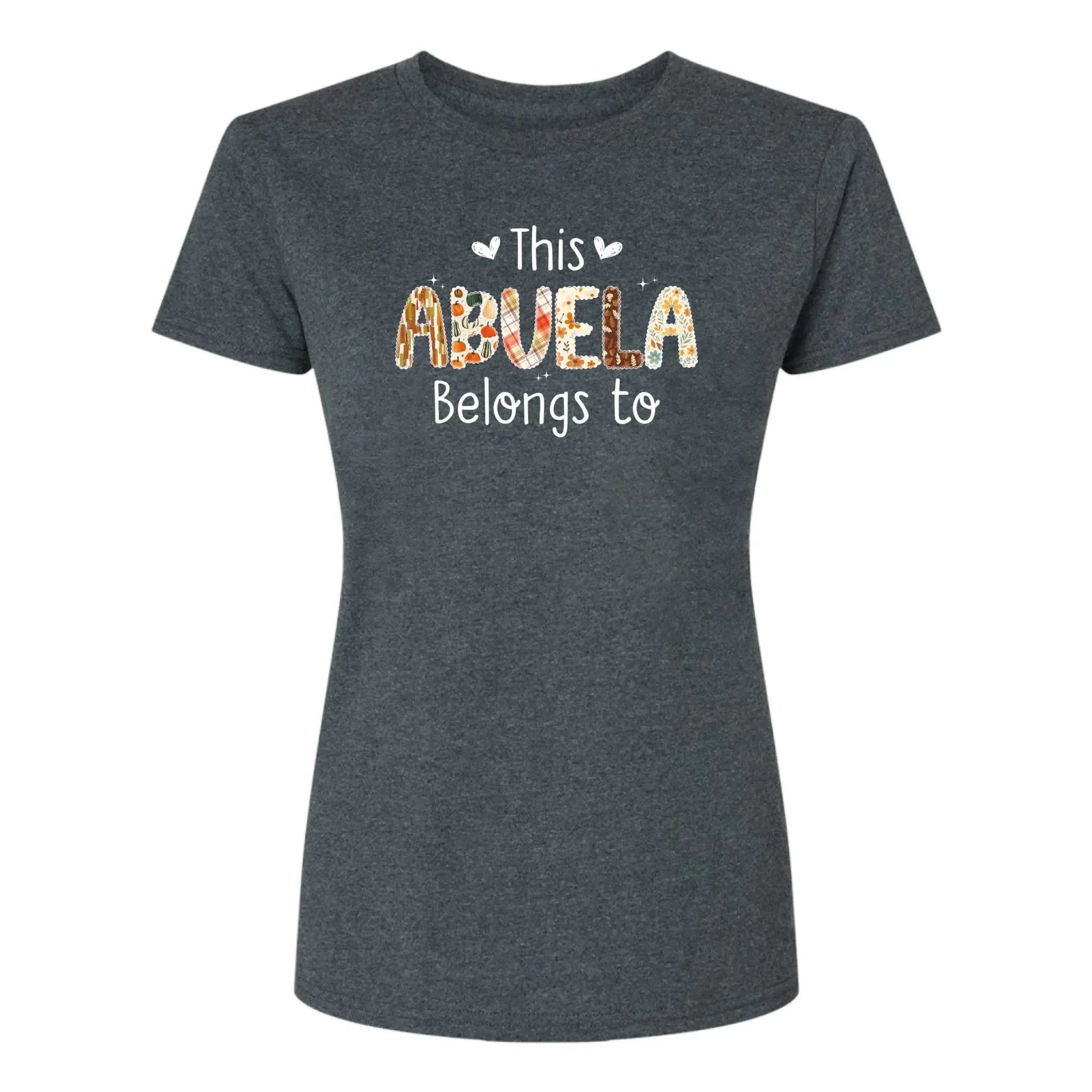 This Grandma Belongs To – Personalized Autumn Pattern Shirt – Custom Fall Season Outfit & Heartwarming Gift for Grandma, Nana, or Mimi  Ezcustomize
