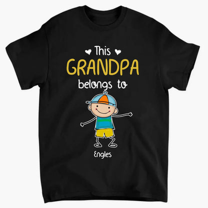 This Grandma Belongs To – Personalized Custom Shirt with Grandkids’ Names, Thoughtful Gift for Grandma  Ezcustomize