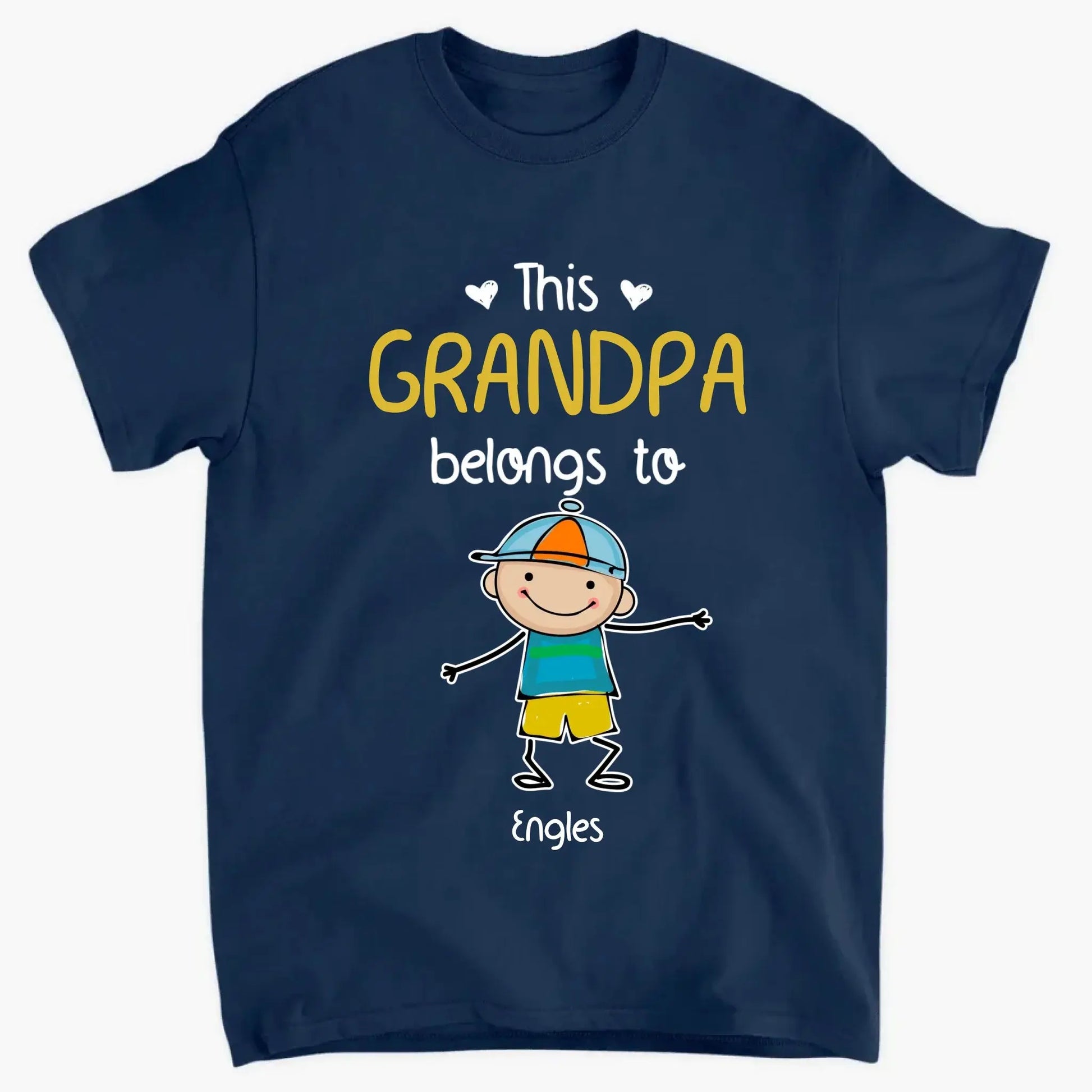 This Grandma Belongs To – Personalized Custom Shirt with Grandkids’ Names, Thoughtful Gift for Grandma  Ezcustomize