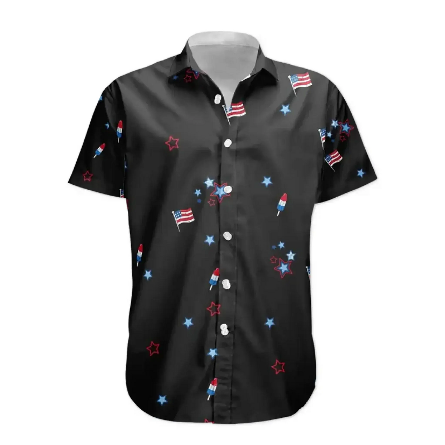 Custom Face Funny Photo Tropical Hibiscus Hawaii Tribal For Men, Women - Custom Photo Hawaiian Shirts