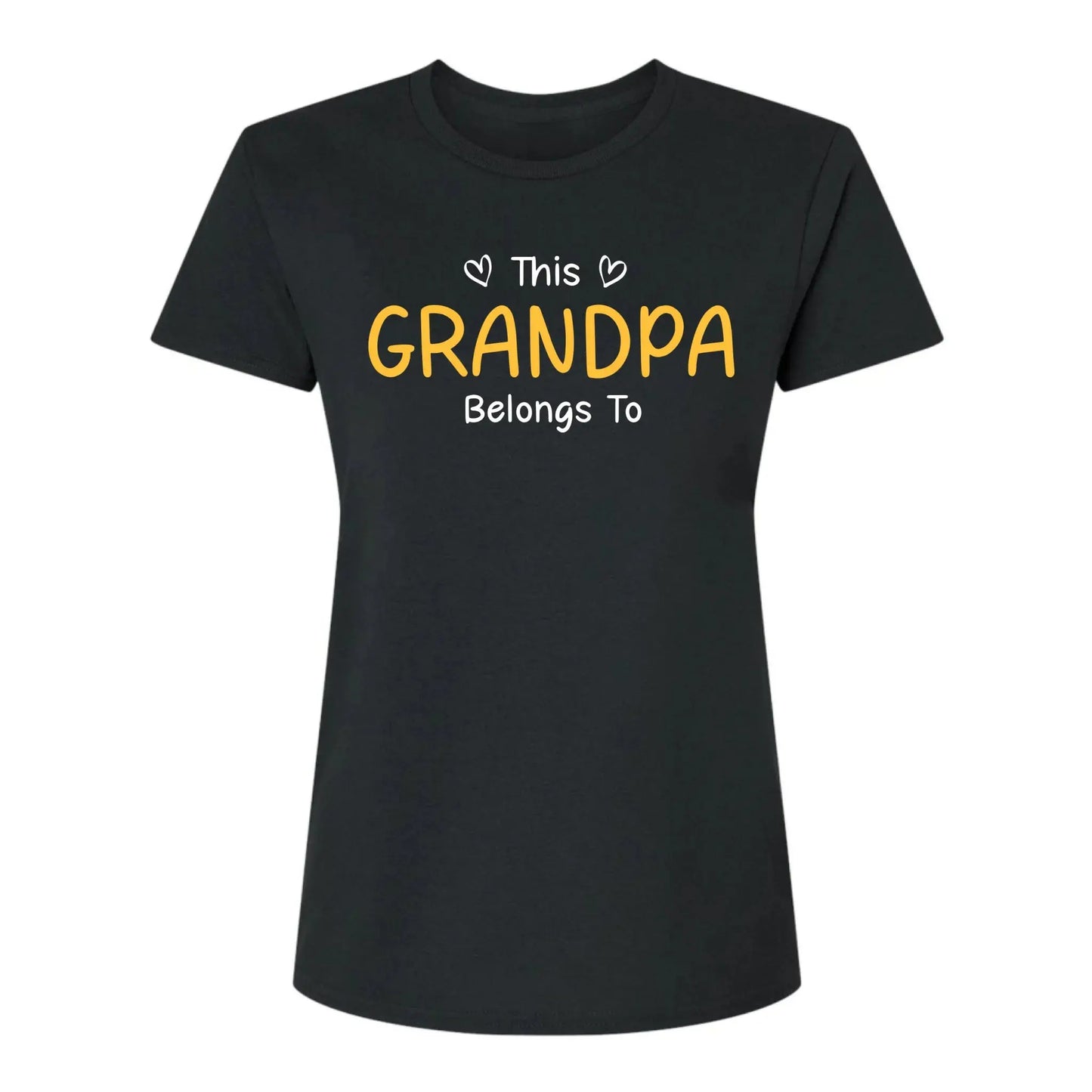 This Grandpa Belongs To T-Shirt – Personalized Shirt with Kids’ Names – Custom Gift for Grandpa, Dad  Ezcustomize