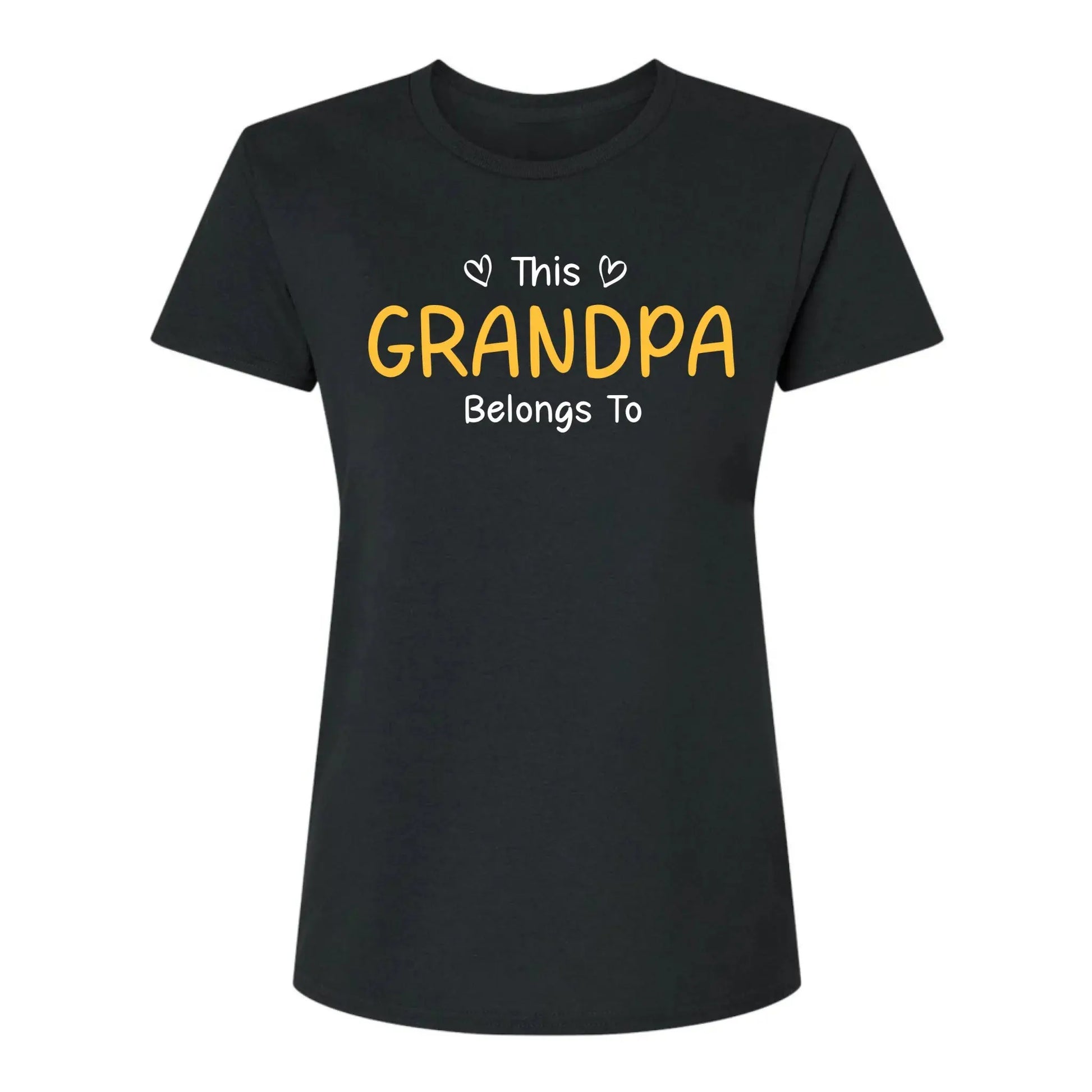 This Grandpa Belongs To T-Shirt – Personalized Shirt with Kids’ Names – Custom Gift for Grandpa, Dad  Ezcustomize