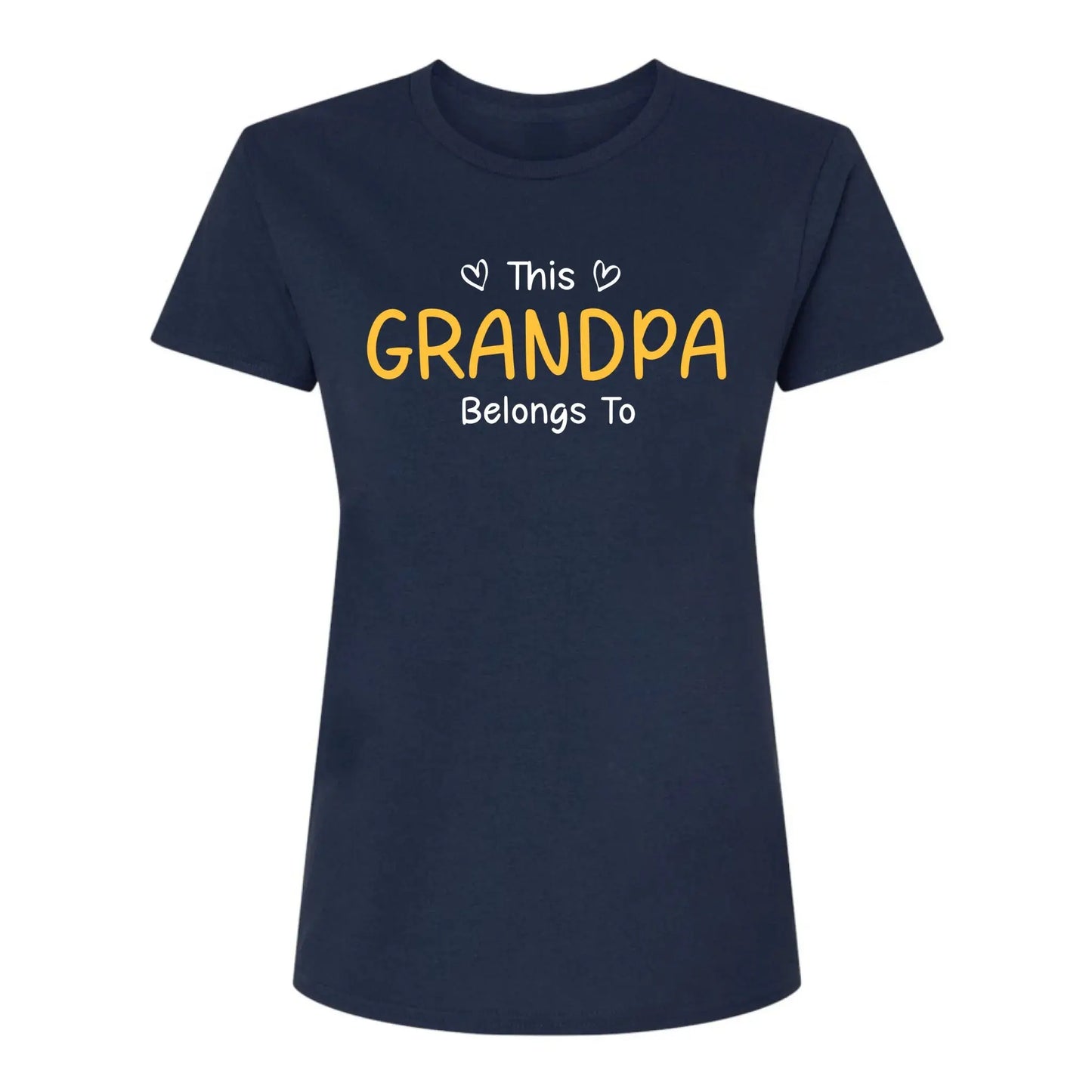 This Grandpa Belongs To T-Shirt – Personalized Shirt with Kids’ Names – Custom Gift for Grandpa, Dad  Ezcustomize