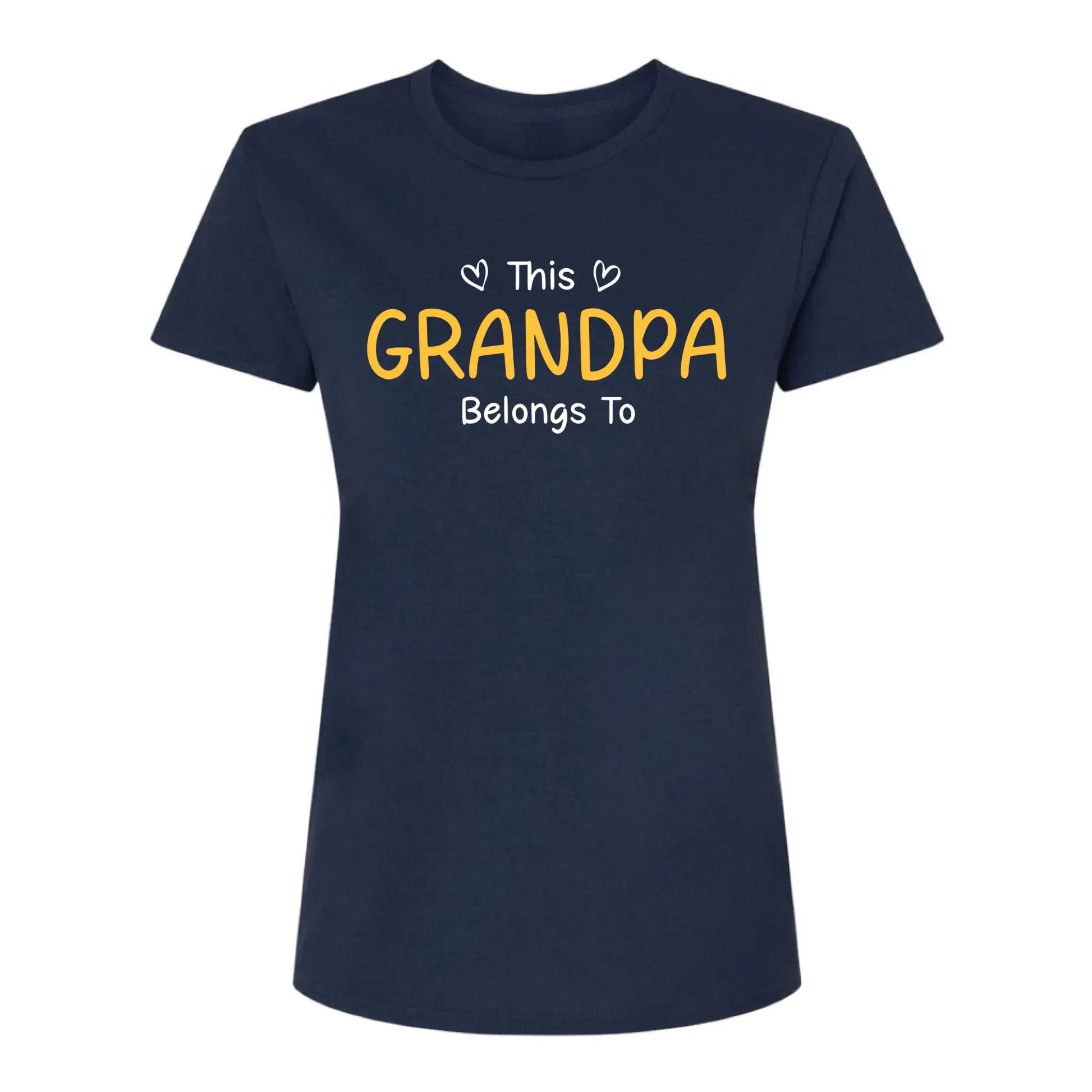 This Grandpa Belongs To T-Shirt – Personalized Shirt with Kids’ Names – Custom Gift for Grandpa, Dad  Ezcustomize