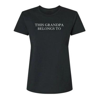 This Grandpa, Grandma, Mom, Dad Belongs To Retro Vintage Custom Photo – Personalized Photo Shirt – Cute Family Gift for Parents & Grandparents  Ezcustomize