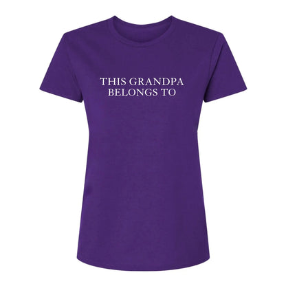 This Grandpa, Grandma, Mom, Dad Belongs To Retro Vintage Custom Photo – Personalized Photo Shirt – Cute Family Gift for Parents & Grandparents  Ezcustomize