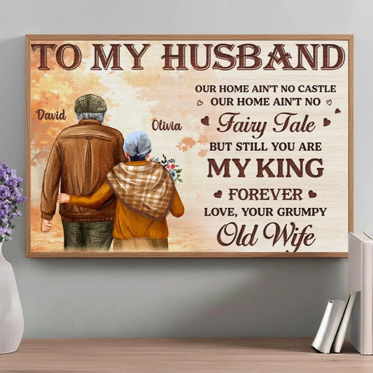 To My Wife – Still You Are My Queen Love Message – Personalized Poster/Canvas – Romantic Gift for Wife on Anniversary or Birthday  Ezcustomize