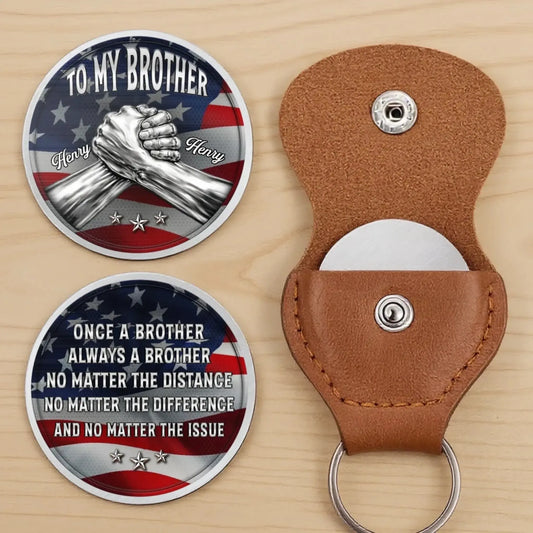 Together We Rise Brothers – Personalized Custom Pocket Hug Token – Gift for Brothers  Ezcustomize