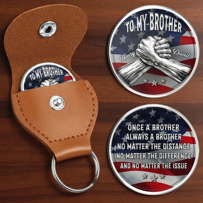 Together We Rise Brothers – Personalized Custom Pocket Hug Token – Gift for Brothers  Ezcustomize