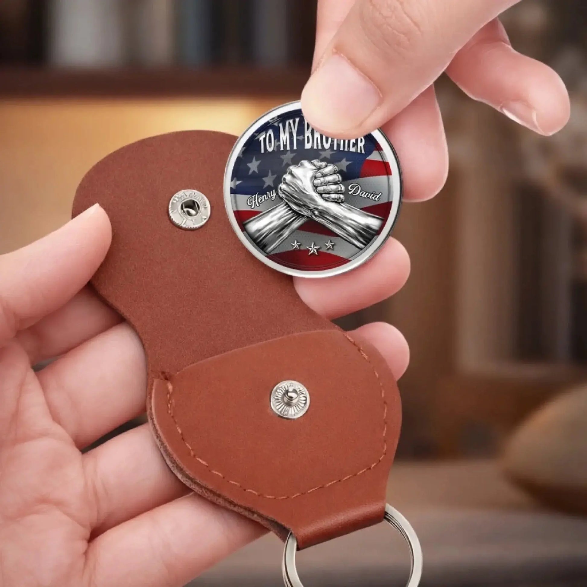 Together We Rise Brothers – Personalized Custom Pocket Hug Token – Gift for Brothers  Ezcustomize