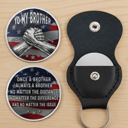Together We Rise Brothers – Personalized Custom Pocket Hug Token – Gift for Brothers  Ezcustomize