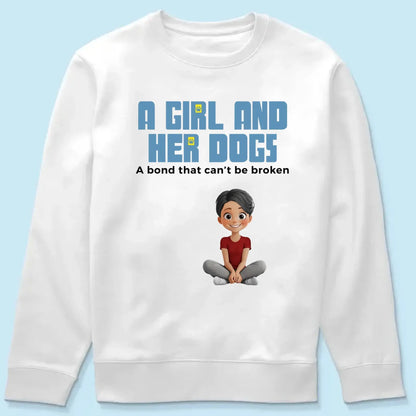 Unbreakable Bond With My Dogs- Personalized Shirt  Ezcustomize