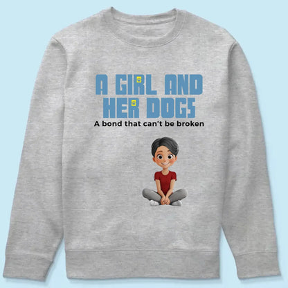 Unbreakable Bond With My Dogs- Personalized Shirt  Ezcustomize