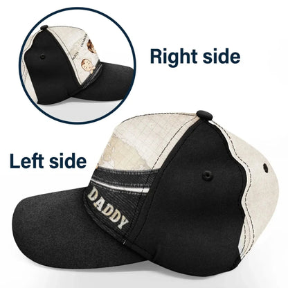 Vintage Map "Papa" - Personalized Classic Cap - Design for Dad, Father, or Grandpa’s Special Day  Ezcustomize