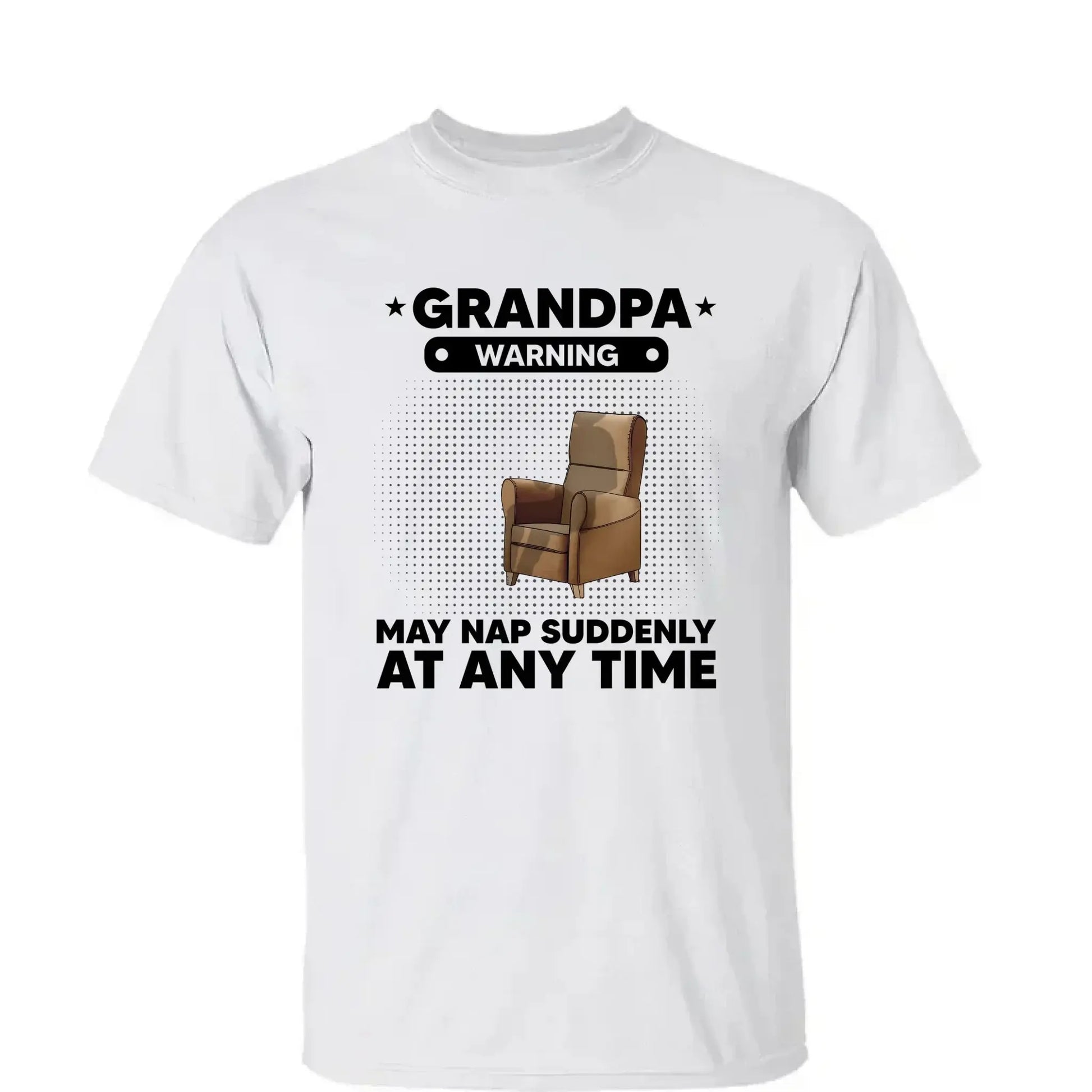 Warning: May Nap Suddenly at Any Time – Personalized Shirt/Hoodie/Sweatshirt – Funny Custom Gift for Grandpa/Papa  Ezcustomize