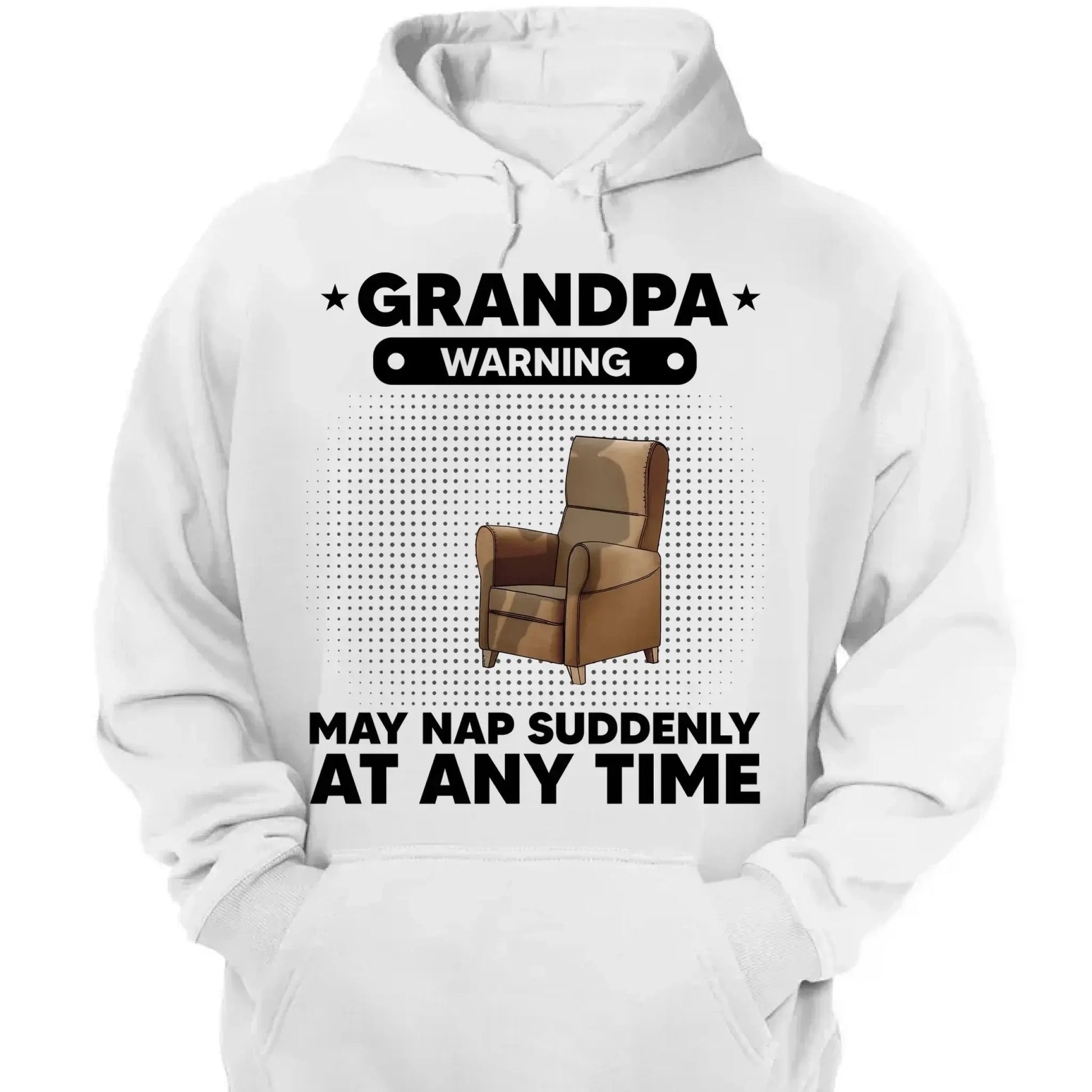 Warning: May Nap Suddenly at Any Time – Personalized Shirt/Hoodie/Sweatshirt – Funny Custom Gift for Grandpa/Papa  Ezcustomize