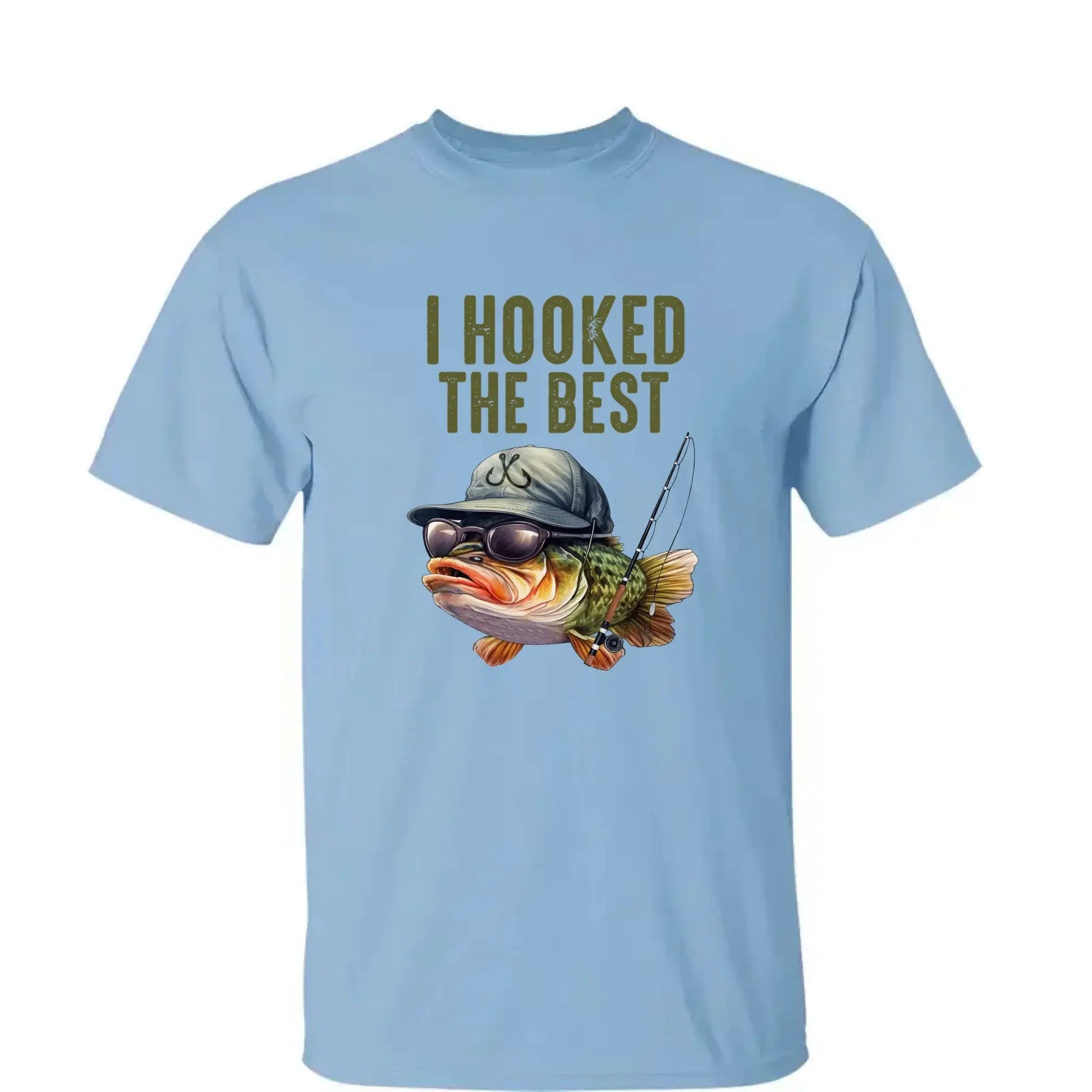 We Hooked the Best Daddy Shirt – Personalized Fishing T-Shirt – Custom Father’s Day Gift for Dad, Papa, Grandpa, or Dada  Ezcustomize