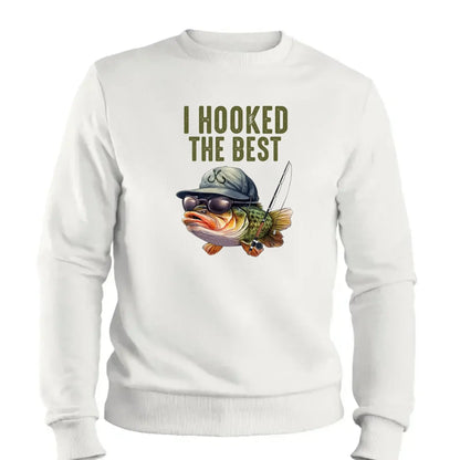 We Hooked the Best Daddy Shirt – Personalized Fishing T-Shirt – Custom Father’s Day Gift for Dad, Papa, Grandpa, or Dada  Ezcustomize