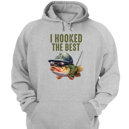 We Hooked the Best Daddy Shirt – Personalized Fishing T-Shirt – Custom Father’s Day Gift for Dad, Papa, Grandpa, or Dada  Ezcustomize