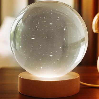 We Love You To The Moon And Back Custom Name Date Moon Phases - Personalized Crystal Ball Lamp/Night Light - Gift for Mom, Grandma, Mother, New Mom  Ezcustomize