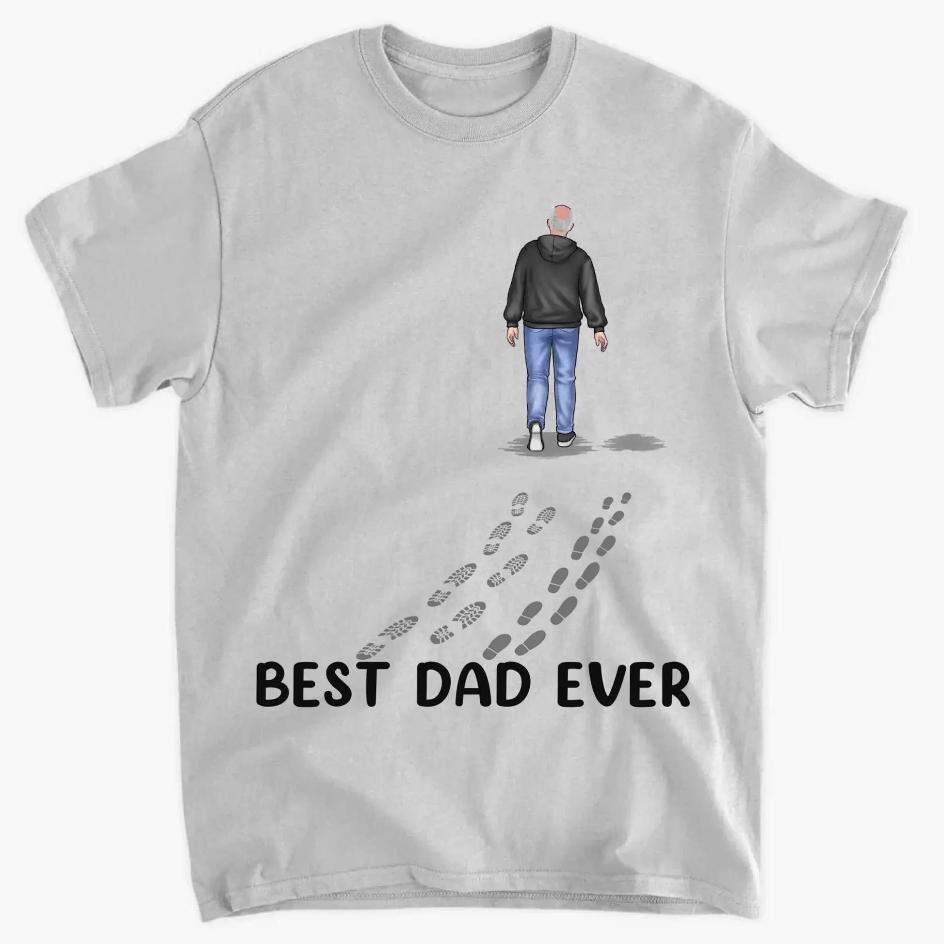 You Never Walk Alone - Custom Family T-Shirt & Hoodie - Perfect Gift for Dad on Father's Day & Birthday  Ezcustomize