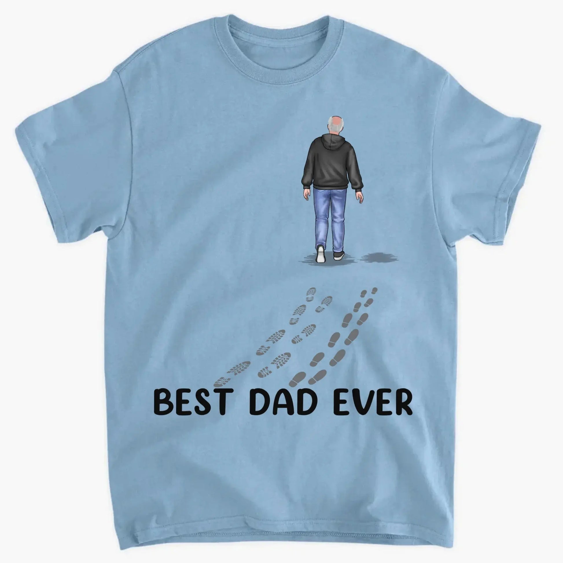 You Never Walk Alone - Custom Family T-Shirt & Hoodie - Perfect Gift for Dad on Father's Day & Birthday  Ezcustomize