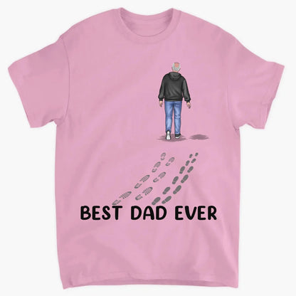You Never Walk Alone - Custom Family T-Shirt & Hoodie - Perfect Gift for Dad on Father's Day & Birthday  Ezcustomize