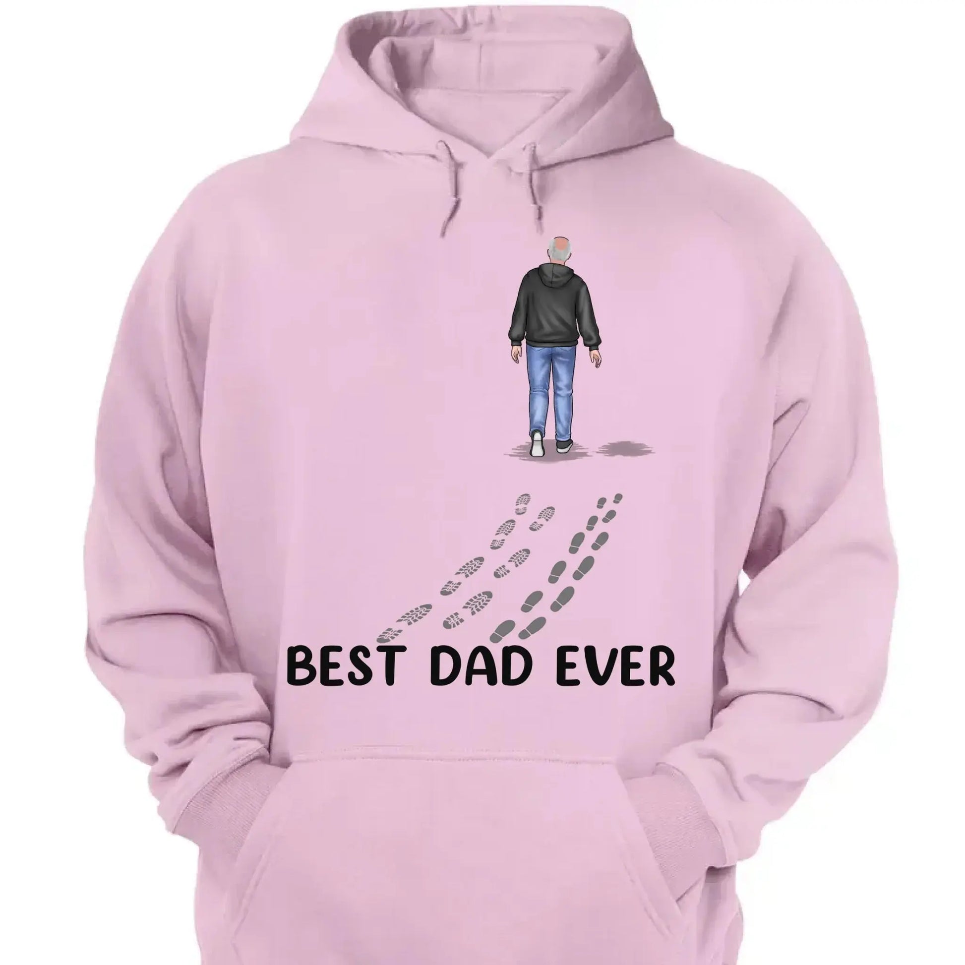 You Never Walk Alone - Custom Family T-Shirt & Hoodie - Perfect Gift for Dad on Father's Day & Birthday  Ezcustomize