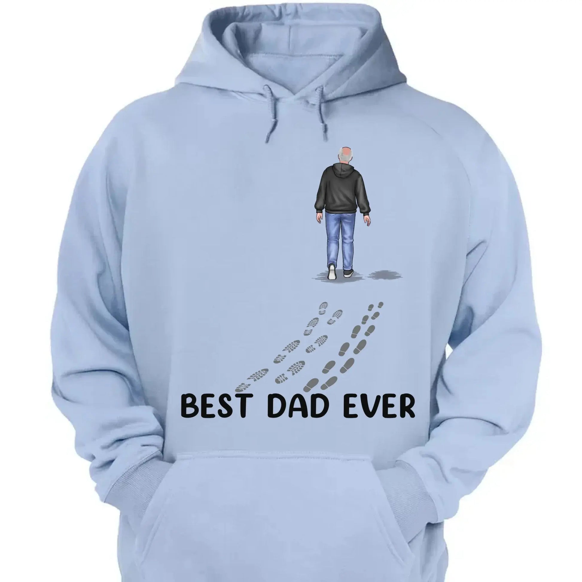 You Never Walk Alone - Custom Family T-Shirt & Hoodie - Perfect Gift for Dad on Father's Day & Birthday  Ezcustomize