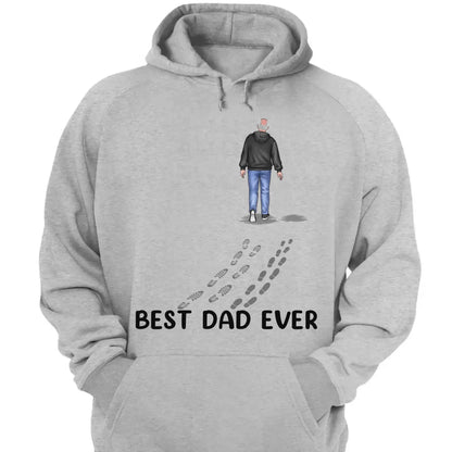 You Never Walk Alone - Custom Family T-Shirt & Hoodie - Perfect Gift for Dad on Father's Day & Birthday  Ezcustomize