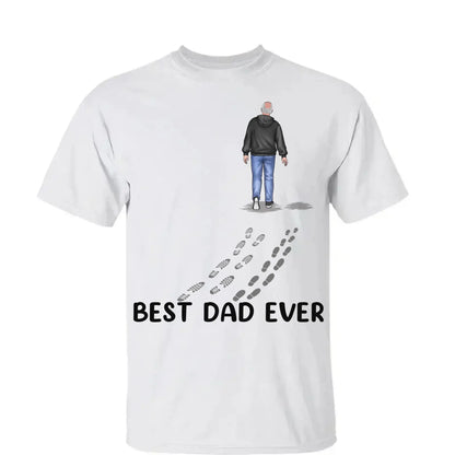 "You Never Walk Alone"- Custom Family T-Shirt/Hoodie/Sweatshirt - Perfect Gift for Dad on Father's Day & Birthday  Ezcustomize