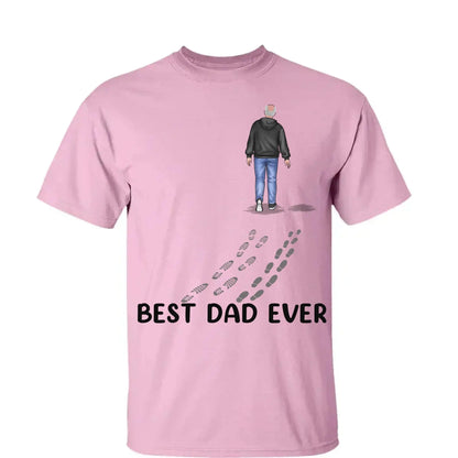"You Never Walk Alone"- Custom Family T-Shirt/Hoodie/Sweatshirt - Perfect Gift for Dad on Father's Day & Birthday  Ezcustomize